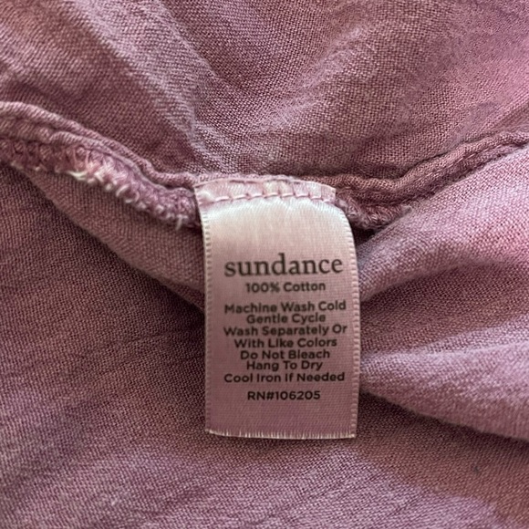 Sundance Renee Relaxed Tunic in Light Dusty Purple (Mauve) Sz. Small - Picture 11 of 11